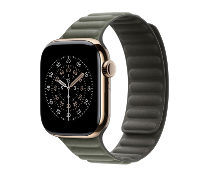 Pasek i akcesoria do zegarków APPLE Pasek magnetyczny do Apple Watch - 46mm - S/M - szałwiowy